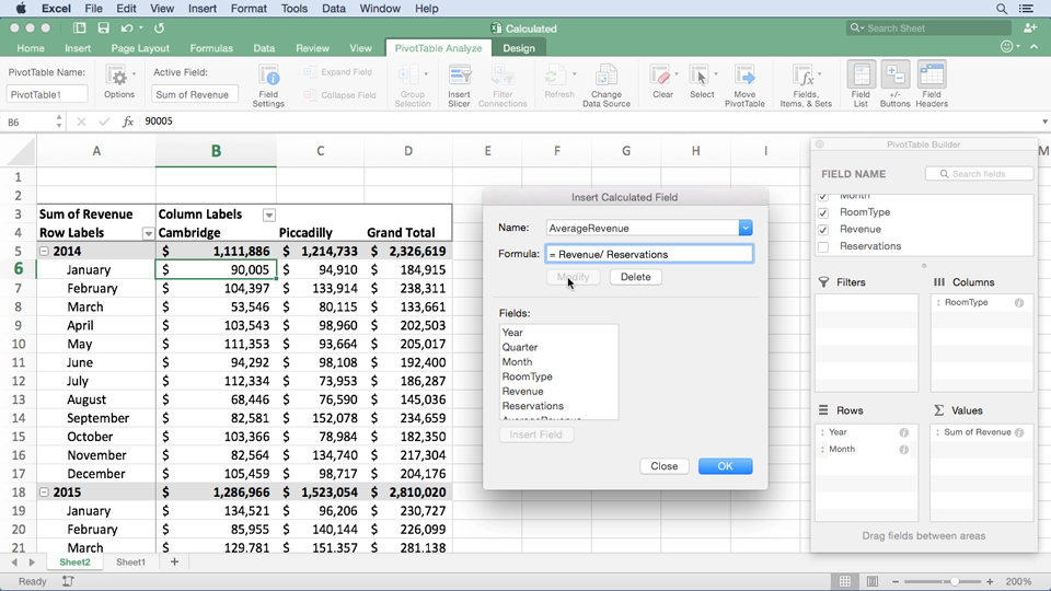 how to create custom filter in excel for mac